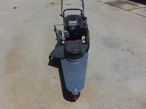 Craftsman with 3rd wheel conversion kit installed Craftsman with 3rd wheel conversion kit installed