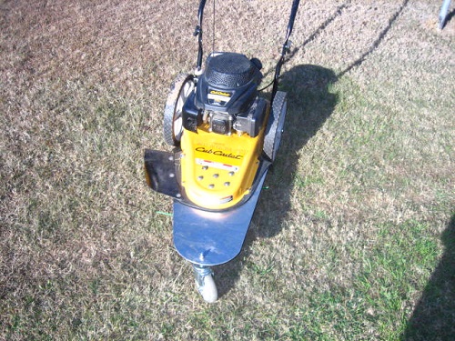 Cub Cadet with 3rd wheel conversion kit installed Cub Cadet with 3rd wheel conversion kit installed