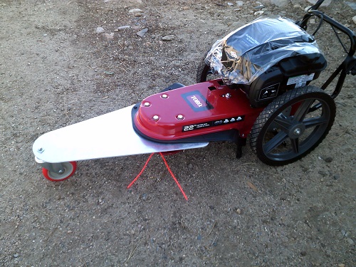 3rd wheel conversion kit for walk-behind trimmer ToRo 3rd wheel conversion kit for walk-behind trimmer ToRo