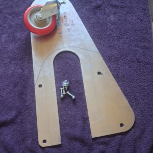 Walk behind trimmer Senix must have add-on the 3rd wheel conversion kit